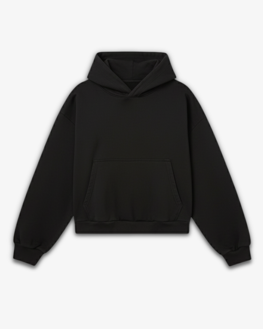 450 GSM 'BLACK' HOODIE