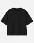 200 GSM 'BLACK' T-SHIRT (BOXY FIT)