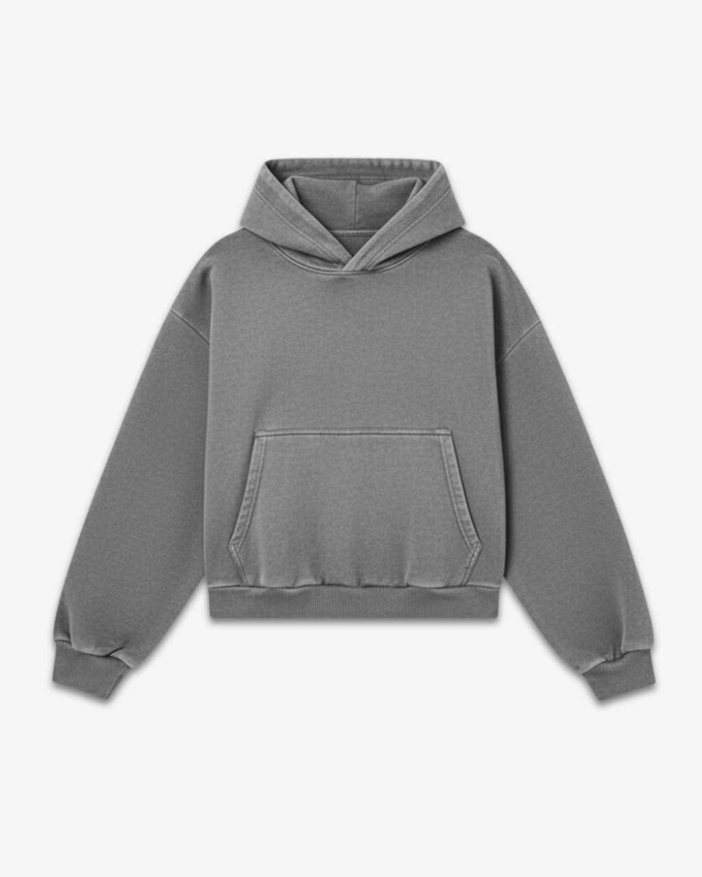 450 GSM 'PIGMENT GREY' HOODIE