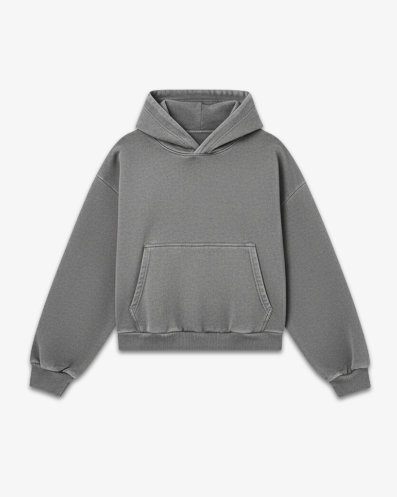 450 GSM 'PIGMENT GREY' HOODIE