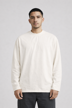 250 GSM 'BONE' NEW LONGSLEEVE T-SHIRT
