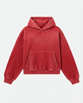 450 GSM 'SUNFADE RED' HOODIE