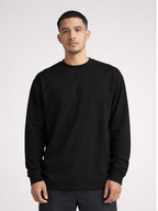 250 GSM 'BLACK' NEW LONGSLEEVE T-SHIRT
