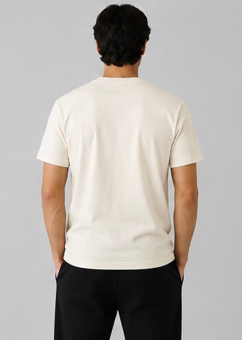 190 GSM 'BONE' T-SHIRT (SLIM FIT)