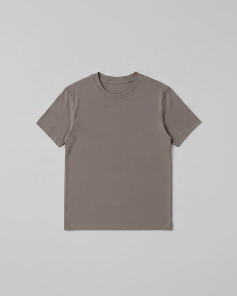 190 GSM 'GREY' T-SHIRT (SLIM FIT)