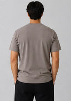 190 GSM 'GREY' T-SHIRT (SLIM FIT)