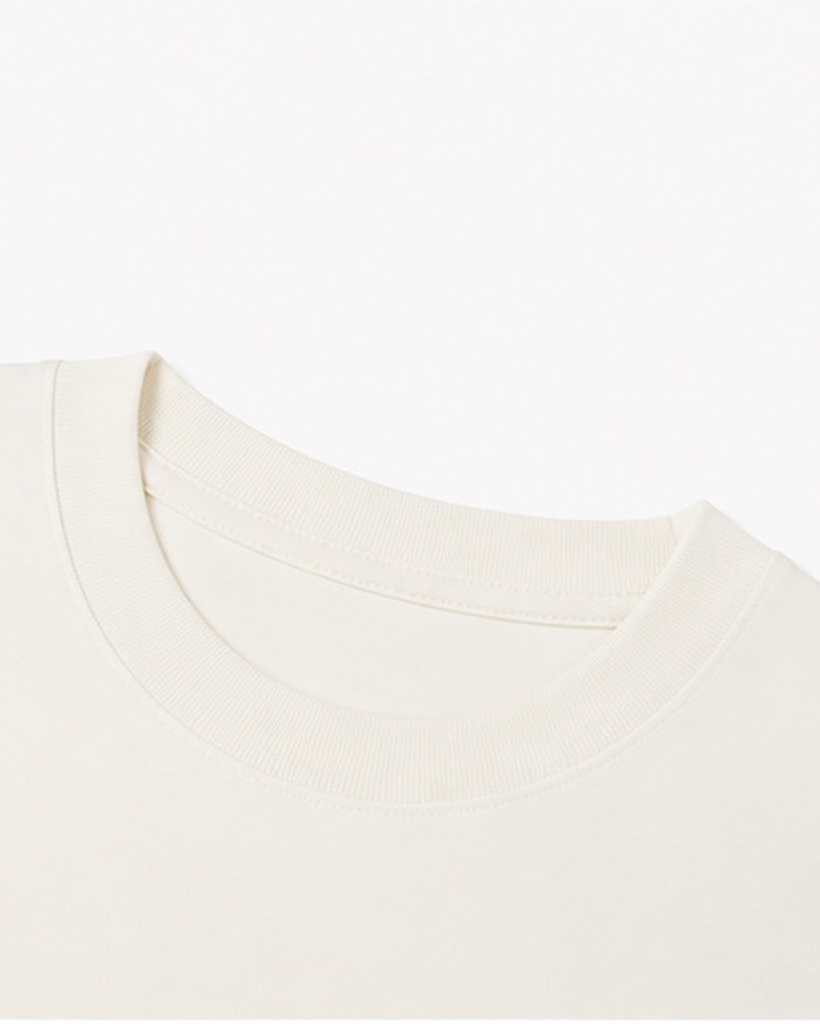 200 GSM 'BONE' T-SHIRT (BOXY FIT)