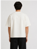 200 GSM 'BONE' T-SHIRT (BOXY FIT)