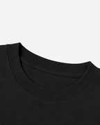 200 GSM 'BLACK' T-SHIRT (BOXY FIT)