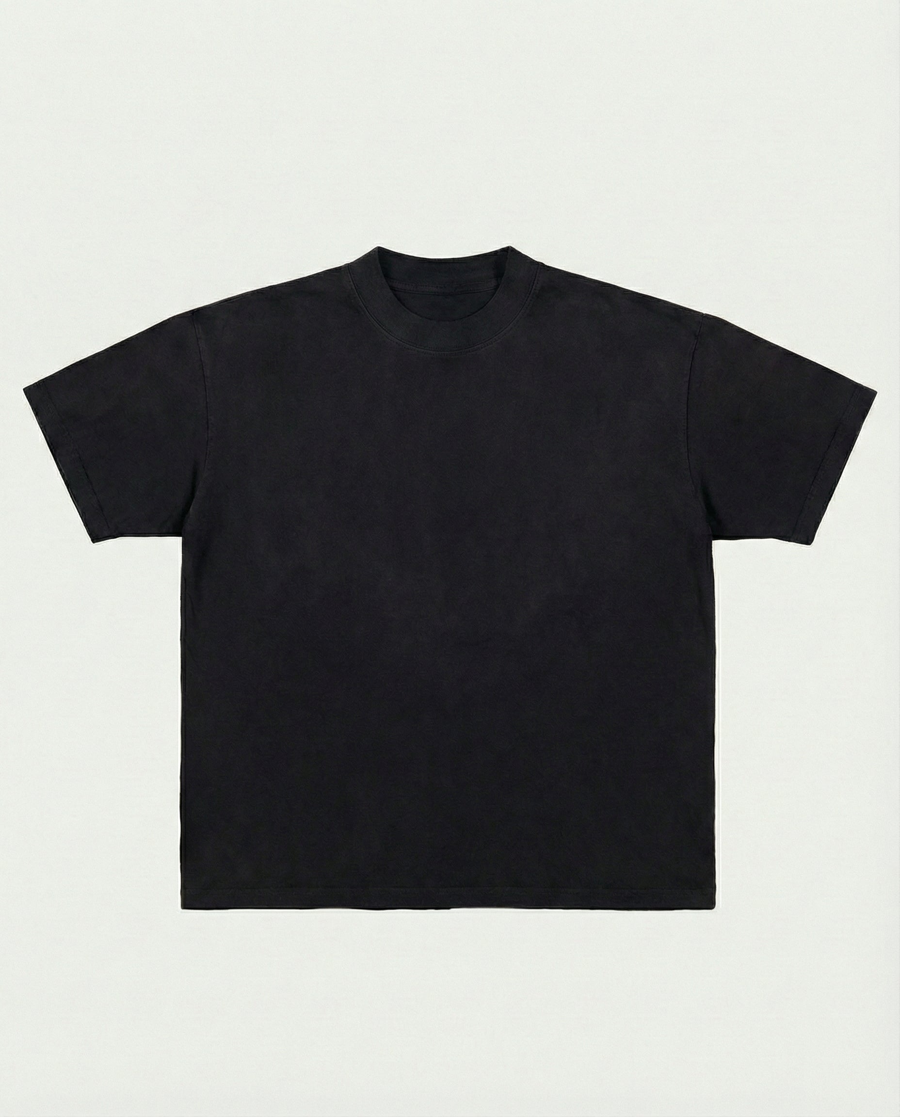 250 GSM 'BLACK' T-SHIRT