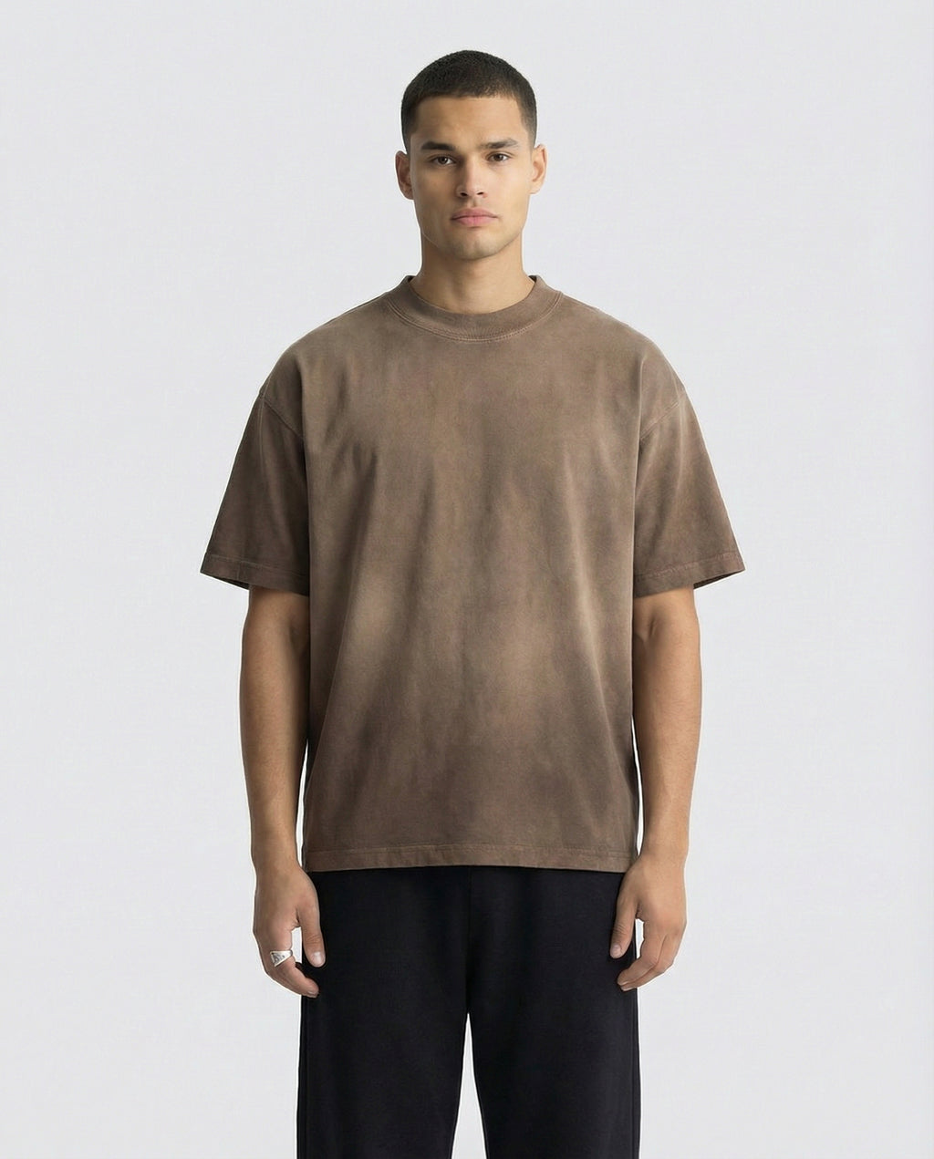 250 GSM 'SUNFADE BROWN' T-SHIRT