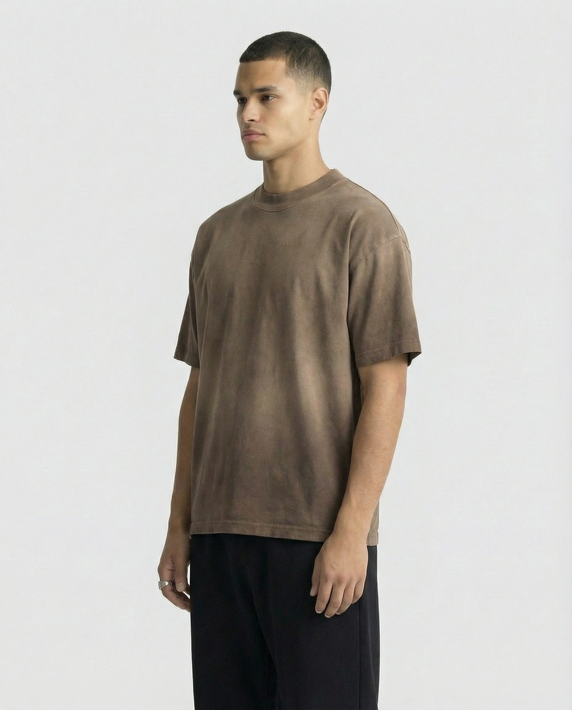 250 GSM 'SUNFADE BROWN' T-SHIRT