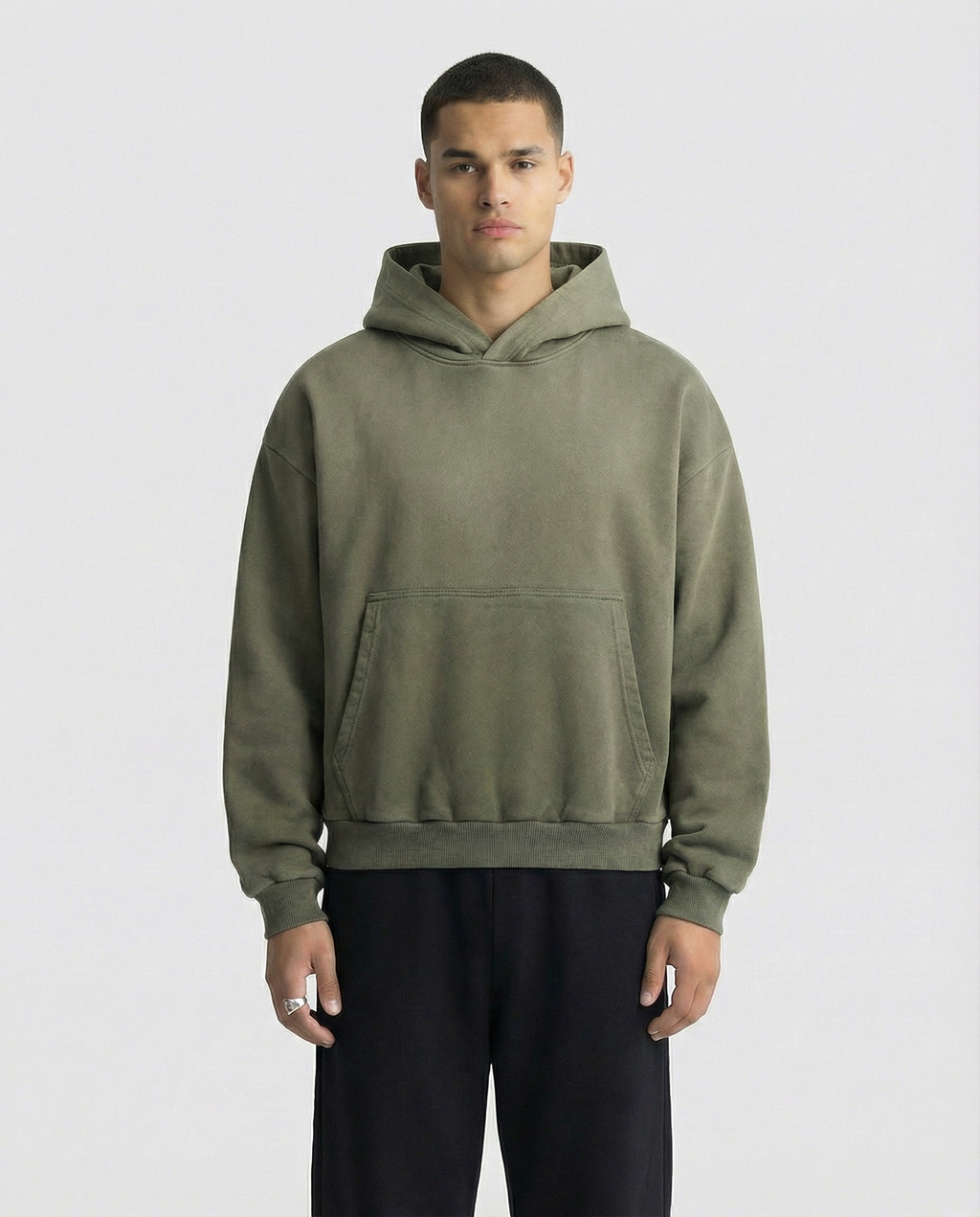 450 GSM 'SUNFADE GREEN' HOODIE