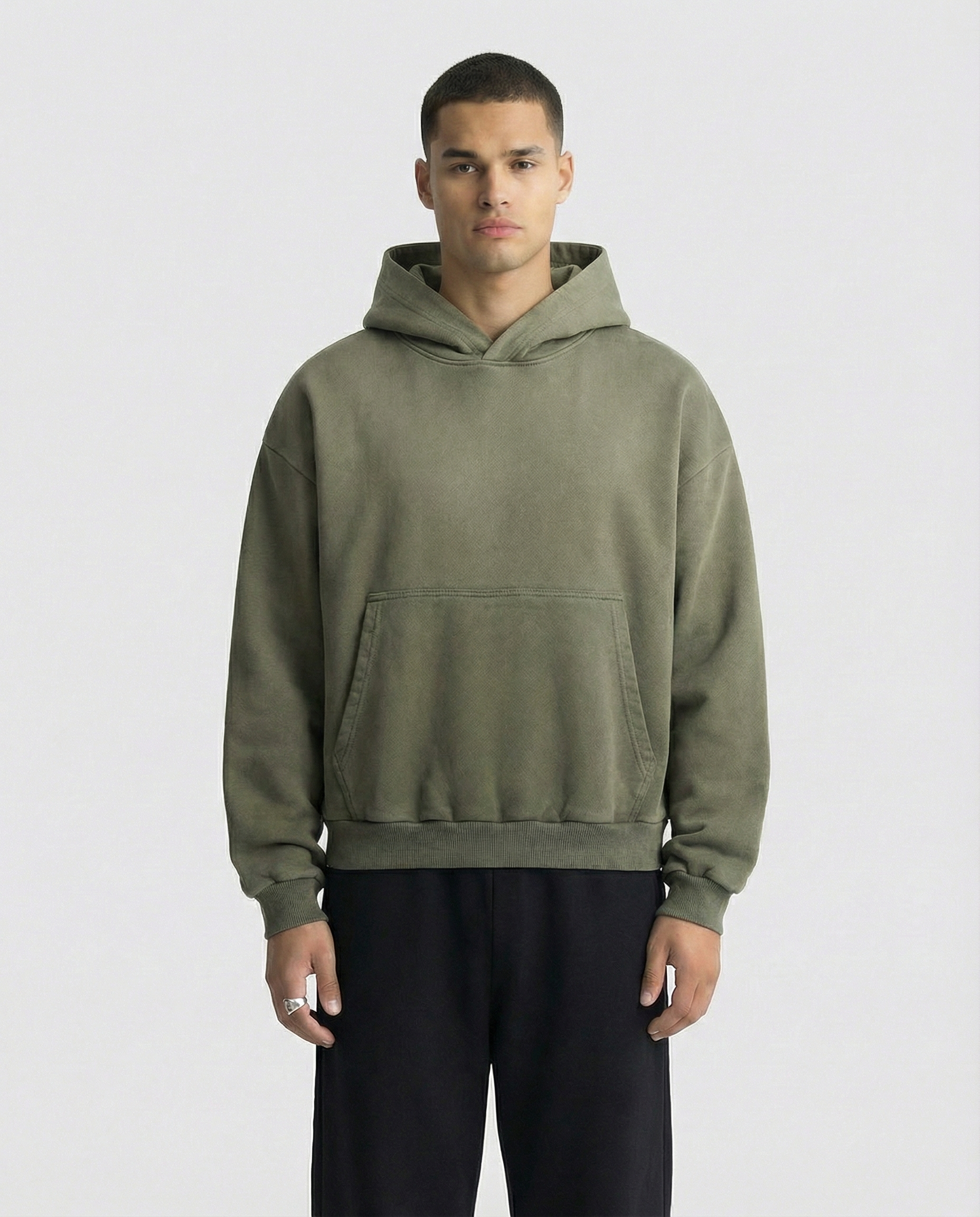 450 GSM 'SUNFADE GREEN' HOODIE