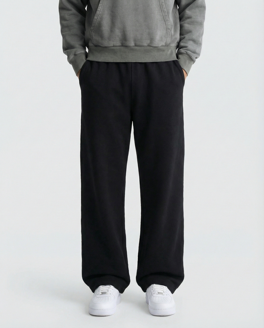 450 GSM 'BLACK' SWEATPANTS