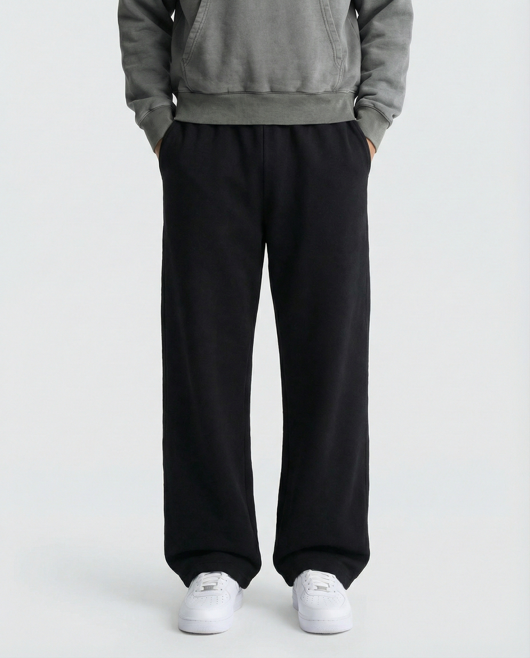330 GSM 'BLACK' SWEATPANTS