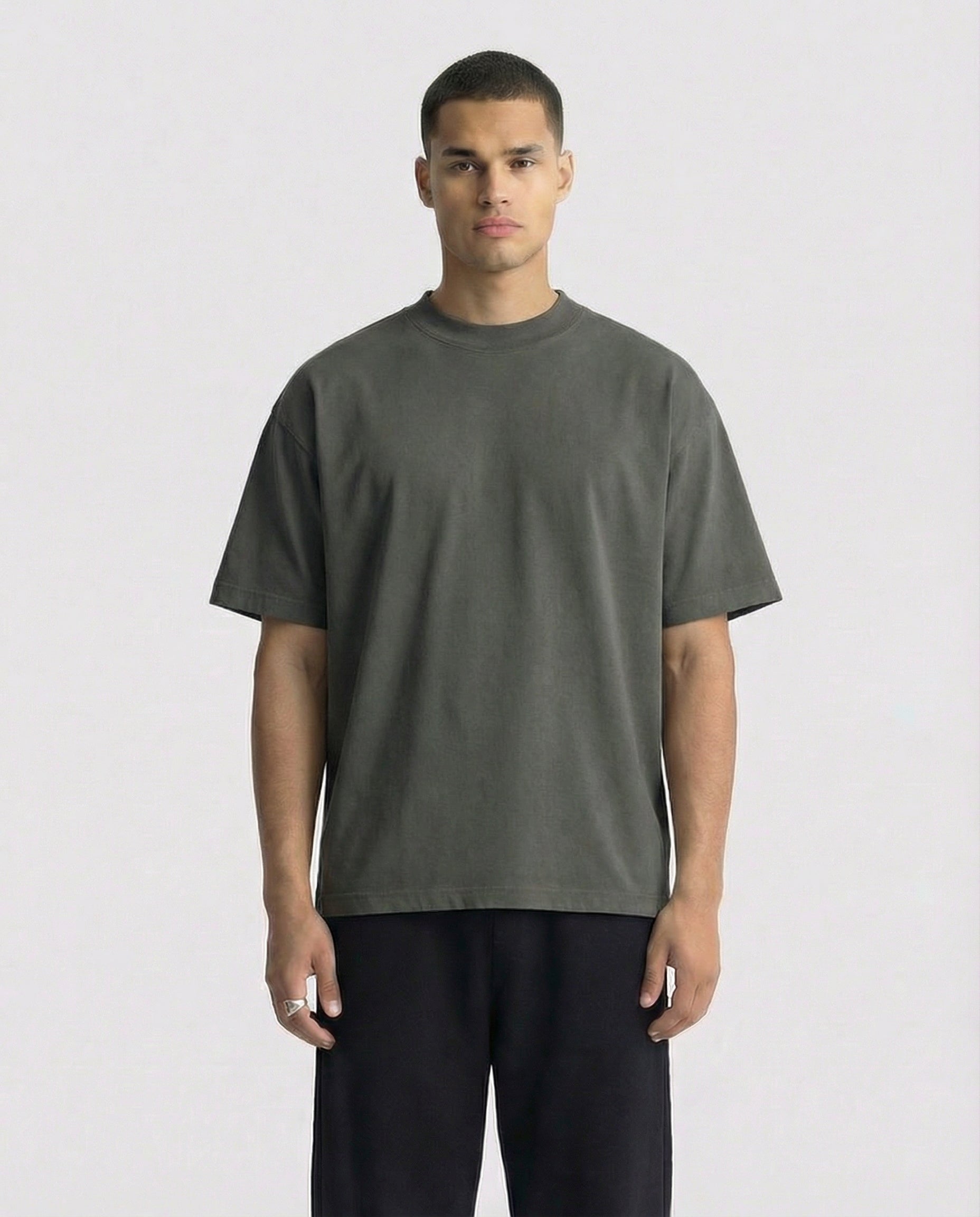 260 GSM 'GRIS OXFORD' T-SHIRT