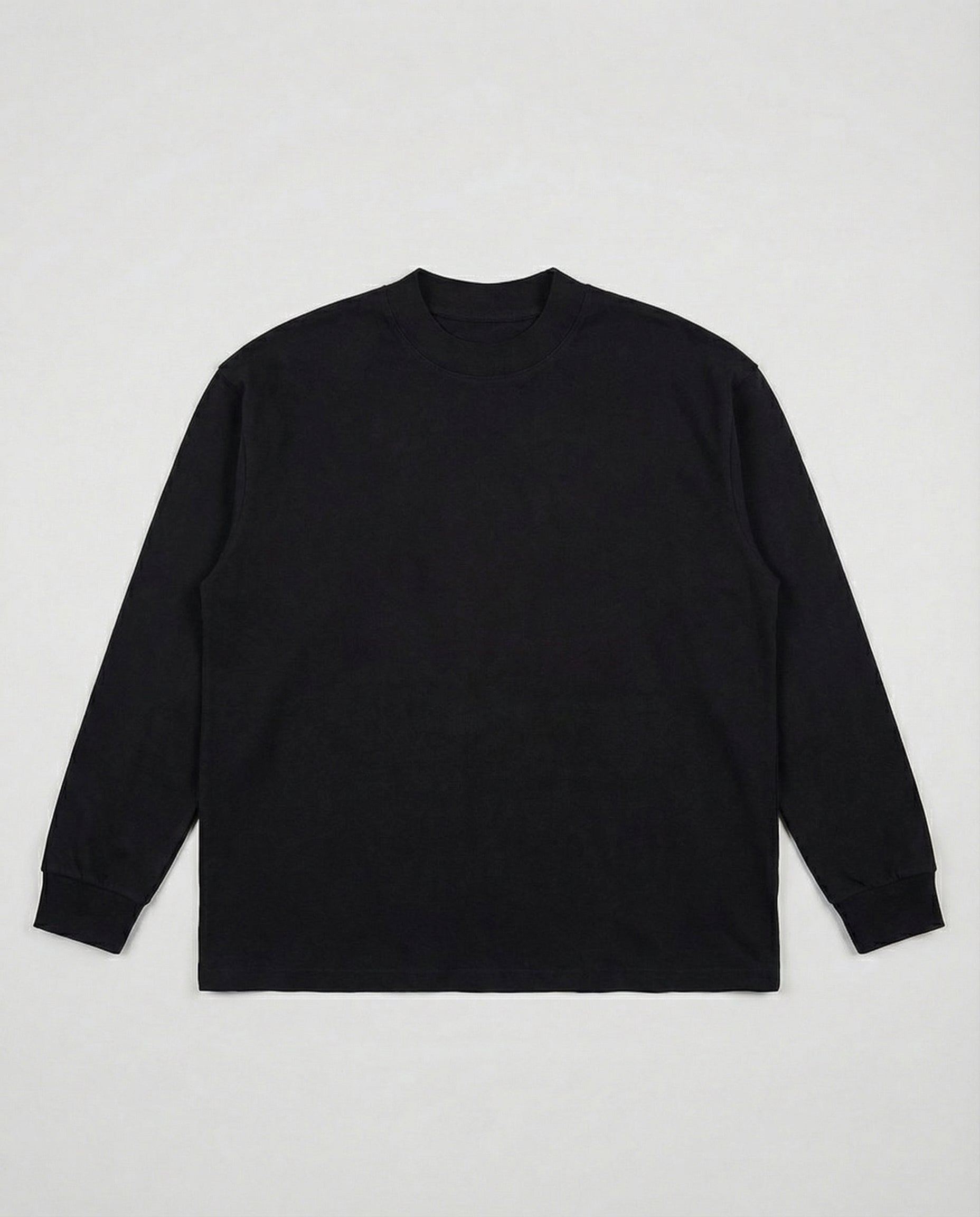 250 GSM 'BLACK' LONGSLEEVE T-SHIRT