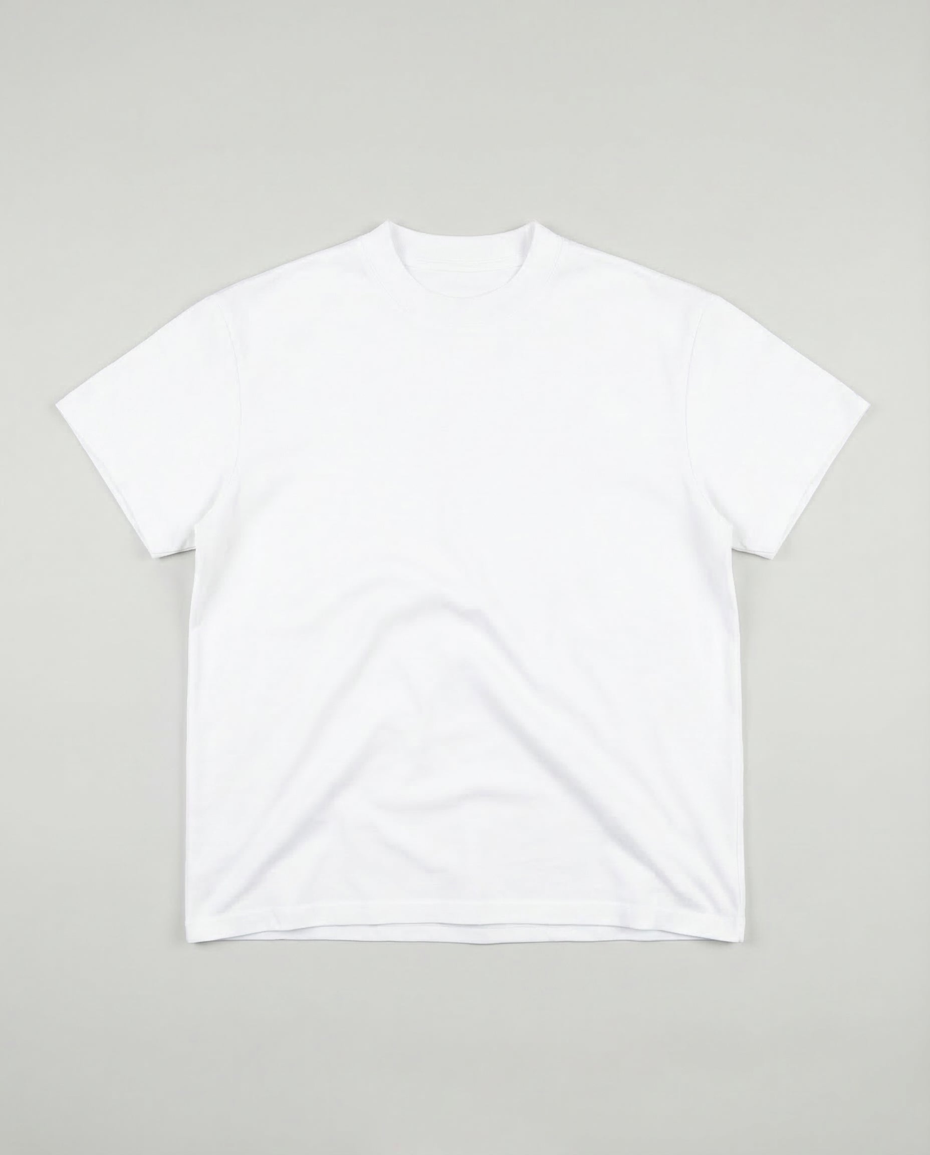 260 GSM 'WHITE' T-SHIRT (REGULAR FIT)