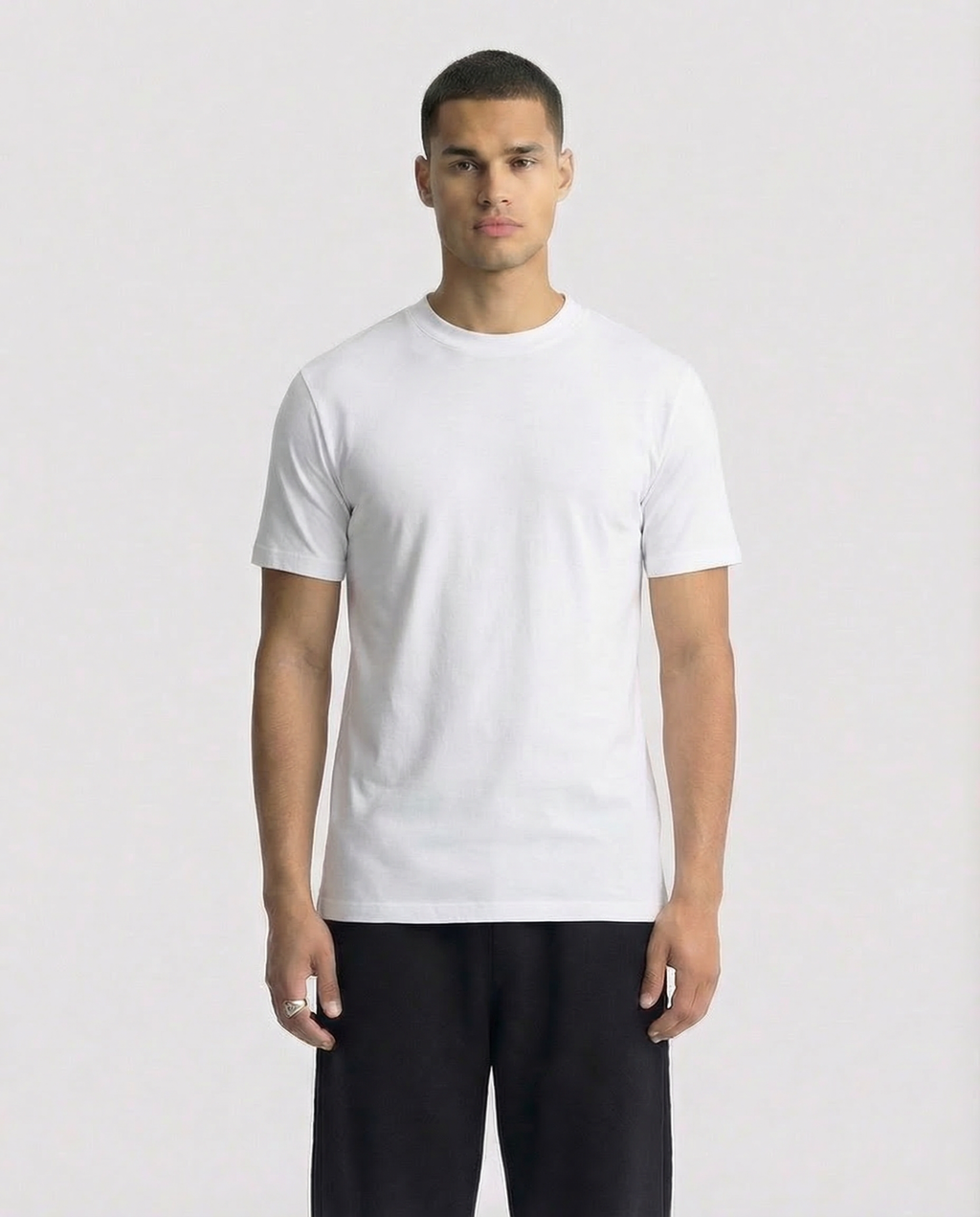 260 GSM 'WHITE' T-SHIRT (REGULAR FIT)